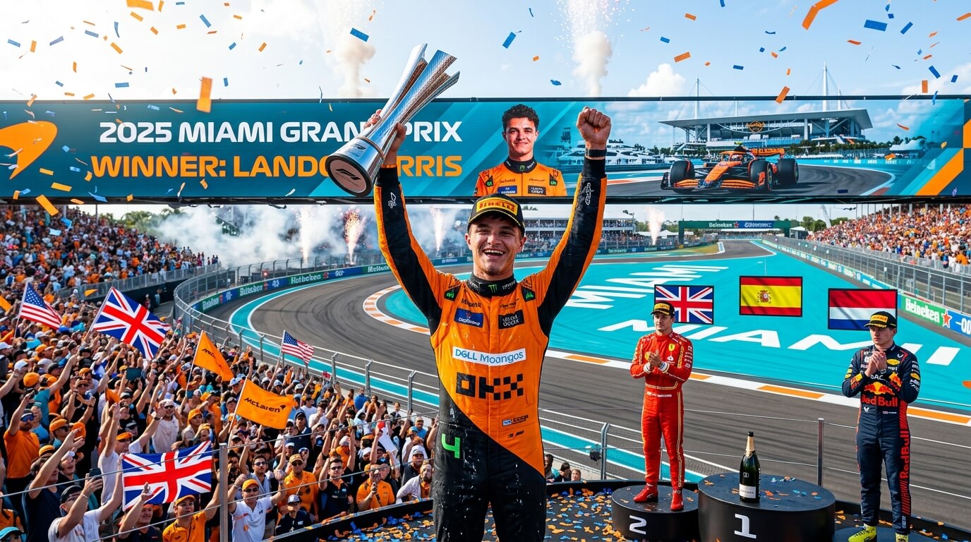 Which Driver Won the Miami Grand Prix in the 2025 Formula 1 Season